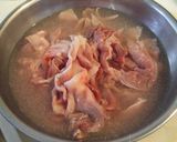 スイカの皮と豚コマのサッパリ煮♪作り方3写真