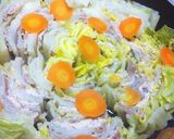 白菜と豚肉のミルフィーユお花鍋♡作り方7写真