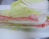 ☆豚バラと白菜の重ね蒸し☆作り方2写真