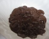 きな粉（はったい粉、米ぬか）入りチョコ作り方1写真