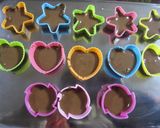 きな粉（はったい粉、米ぬか）入りチョコ作り方3写真