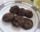 きな粉（はったい粉、米ぬか）入りチョコ作り方6写真