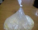 ポリ袋で簡単パン（レンジ発酵）作り方3写真