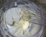 チョコとラズベリーのマーブルレアチーズ作り方2写真