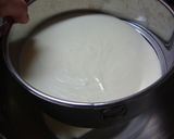 チョコとラズベリーのマーブルレアチーズ作り方5写真