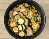 豚ヒレ肉と夏野菜の塩糀炒め作り方9写真