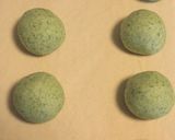 タピオカ入りほうれん草のもちもちパン作り方4写真