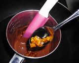 オレンジピールの塩チョコ作り方3写真