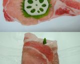 酸味がうまっ！梅だれ☆肉巻き大葉れんこん作り方4写真