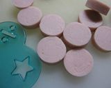 ピンクの可愛い炒め物作り方1写真