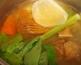鶏肉とキノコのピラフ（STAUB)♪作り方1写真