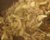 鶏肉とキノコのピラフ（STAUB)♪作り方5写真