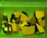 ルクエでつくる黒豆とかぼちゃの煮物作り方1写真