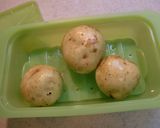 レンジで簡単な♪【キャベツの重ね蒸し】作り方1写真