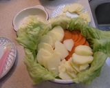 レンジで簡単な♪【キャベツの重ね蒸し】作り方8写真