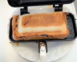 食パンで厚揚げタコスホットサンド作り方5写真