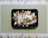 簡単夕飯主菜小松菜茸と豚こまバター醬油炒め肉料理作り方2写真