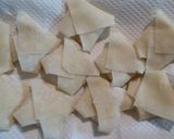 ワンタンの皮で「鮭マヨ揚げ」お家居酒屋！作り方7写真