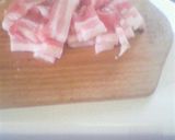 みそ醤油ダレのほうれんそう焼きそば作り方1写真
