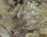 簡単★豚肉とキャベツのダブルだしスープ作り方1写真
