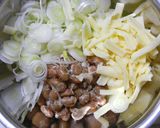 ネギ＆納豆＆チーズ入り・薄揚げ焼き作り方3写真