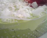 ハートの抹茶ケーキ作り方8写真