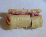 肉巻き油揚げと白菜の煮物作り方1写真