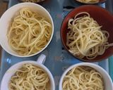 はまぐりとパスタのスープ作り方5写真