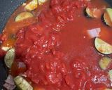 ワンパン！ベーコンとナスのトマトパスタ作り方3写真