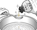 新米！古米！炊飯油でふっくら”ツヤっ”ご飯を炊く作り方1写真