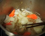 水なし！圧力鍋のとろける肉ごぼじゃが作り方2写真