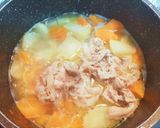 【ﾎｸﾎｸ時短】懐かしの味！定番肉じゃが作り方5写真