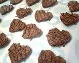 簡単♪　ハートチョコラスク作り方5写真