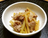＊ルクエdeエコ料理！大根の皮とツナ煮＊作り方4写真