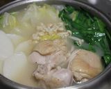 ほっこり温まる～　生姜白湯鍋作り方4写真