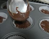 ミニ・チョコカップケーキ。作り方3写真