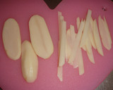じゃがいもとハムの簡単炒め物作り方1写真
