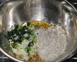 超簡単!ほうれん草チャーハン作り方1写真