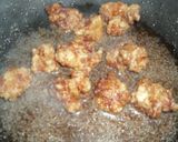 鶏の唐揚げ♪甘酢＆からしマヨ添え作り方5写真