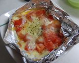 トマトとチーズのホイル焼き作り方6写真