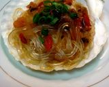 大蒜風味の中華春雨ホタテ蒸し作り方7写真