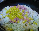 ラーメンスープで炒飯作り方3写真
