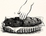 サツマイモ入りノンオイルブラウニー作り方9写真