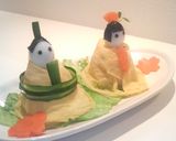 ひなまつり・ひな人形寿司作り方11写真