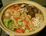 スープ最高！中華鍋で鶏胸肉しゃぶしゃぶ作り方4写真