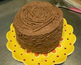 簡単♪チョコレートクリームのケーキ作り方13写真