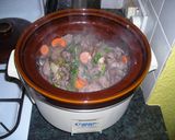 スロークッカーで作るビーフの赤ワイン煮作り方7写真