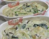 ✿牡蠣とぶなしめじとほうれん草のグラタン作り方9写真