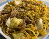 ガリペパ焼きそば作り方5写真