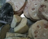れんこんのはさみ揚げ☆南蛮風作り方5写真